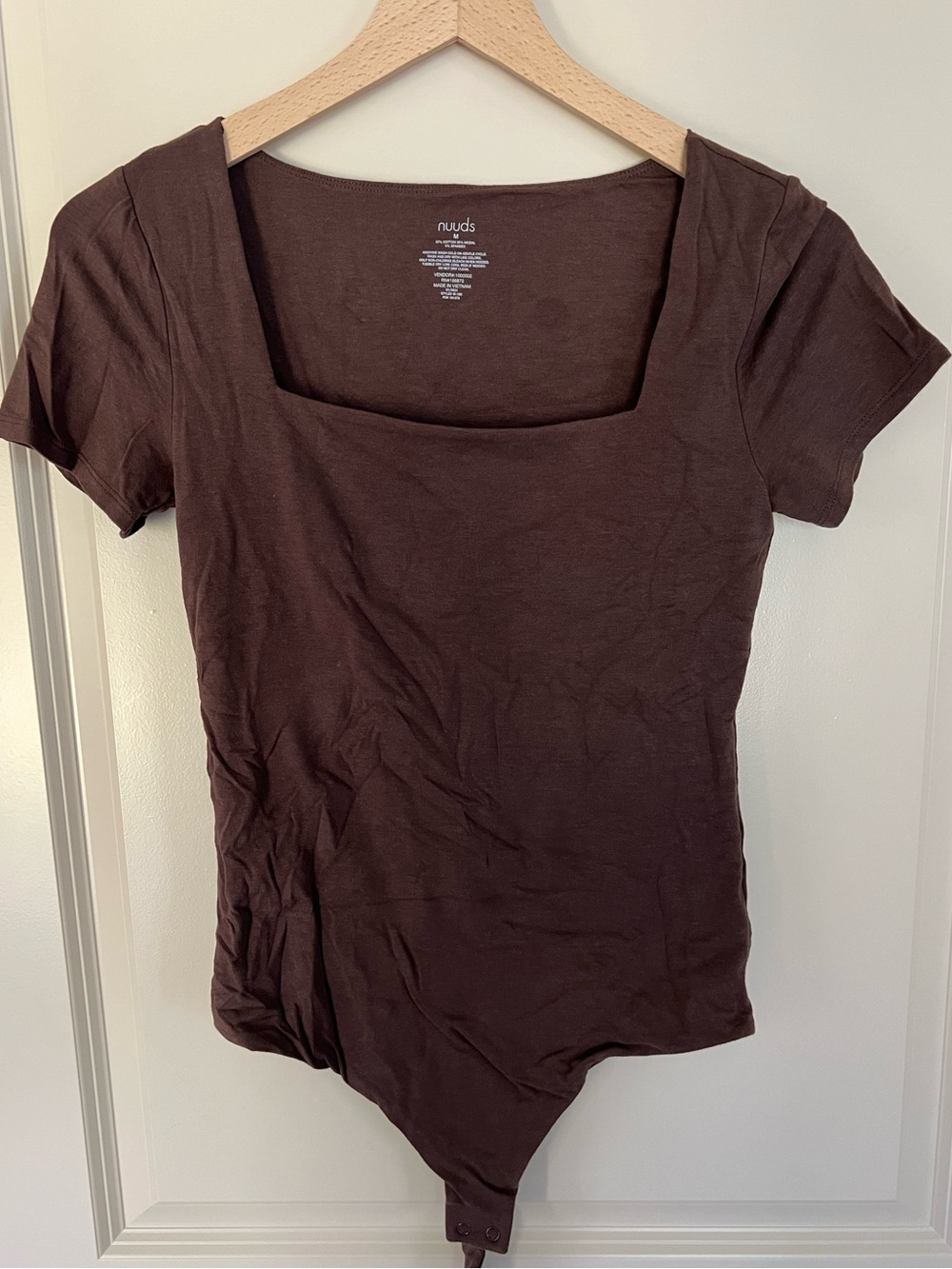 Nuuds Squareneck Bodysuit